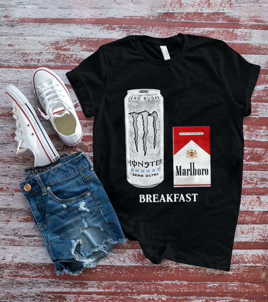 Monster Zero Ultra Marlboro Red Breakfast Combo T-Shirt