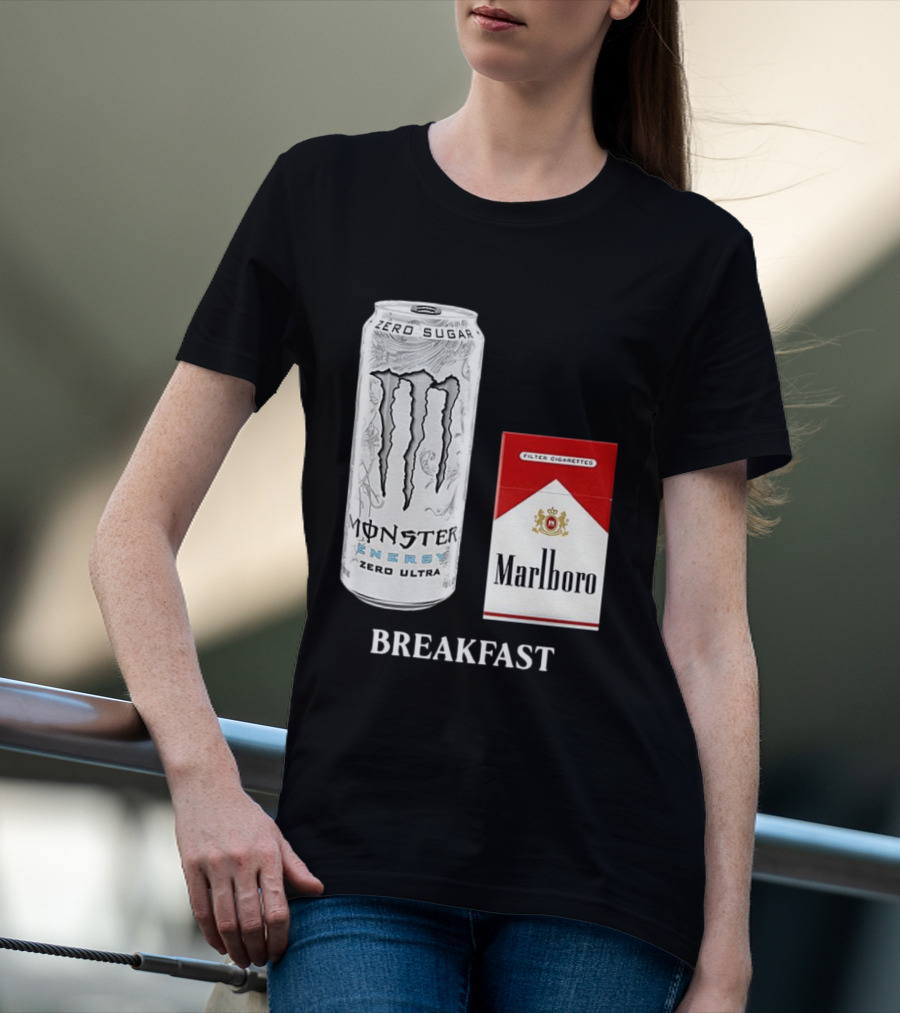 Monster Zero Ultra Marlboro Red Breakfast Combo T-Shirt