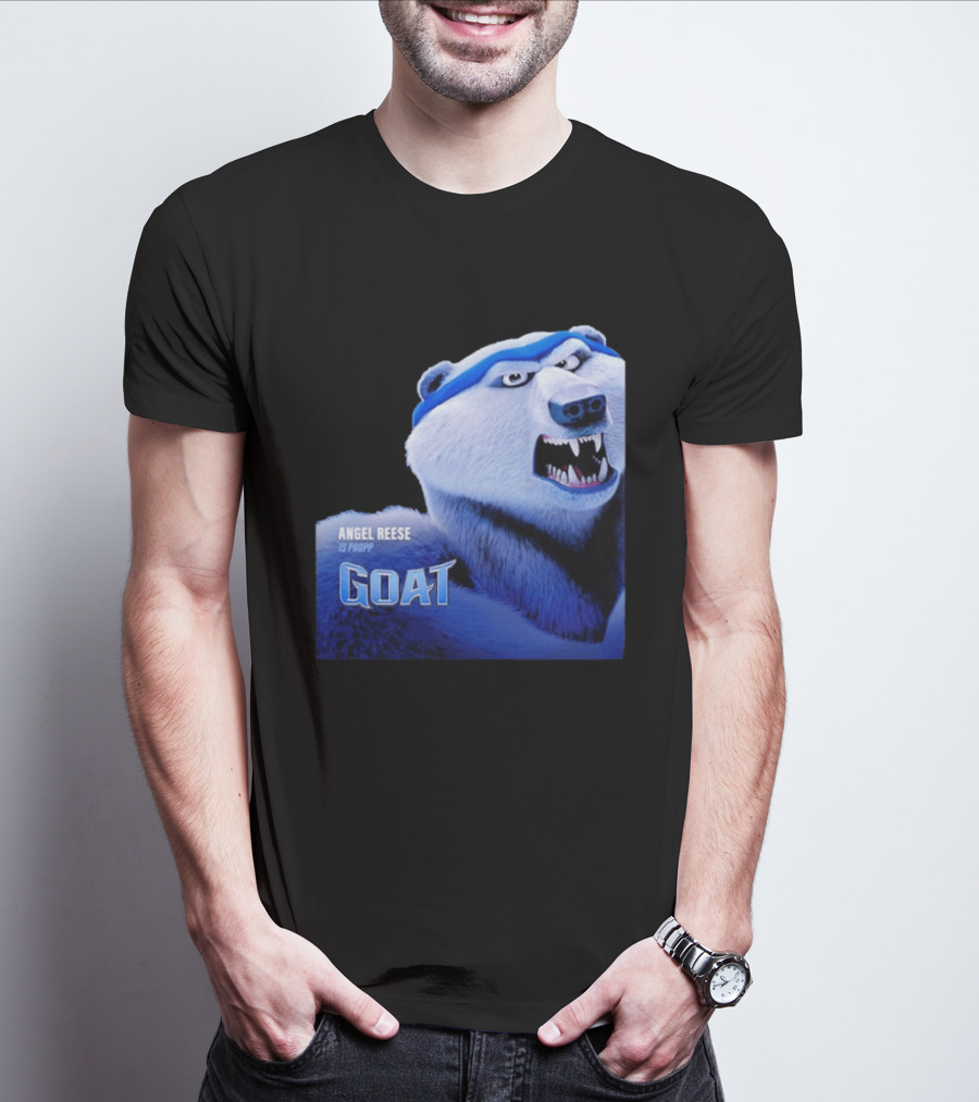 Angel Reese Goat Movie Propp Bear February 13 2026 T-Shirt