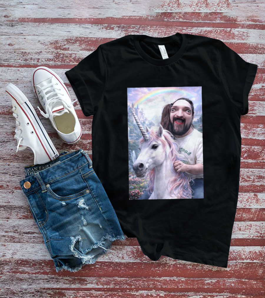 Leigh McClendon Okay Unicorn Fantasy Adventure T-Shirt