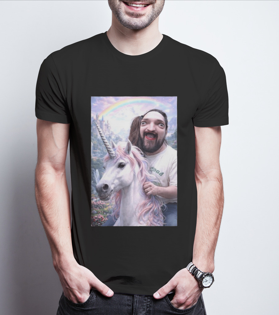 Leigh McClendon Okay Unicorn Fantasy Adventure T-Shirt