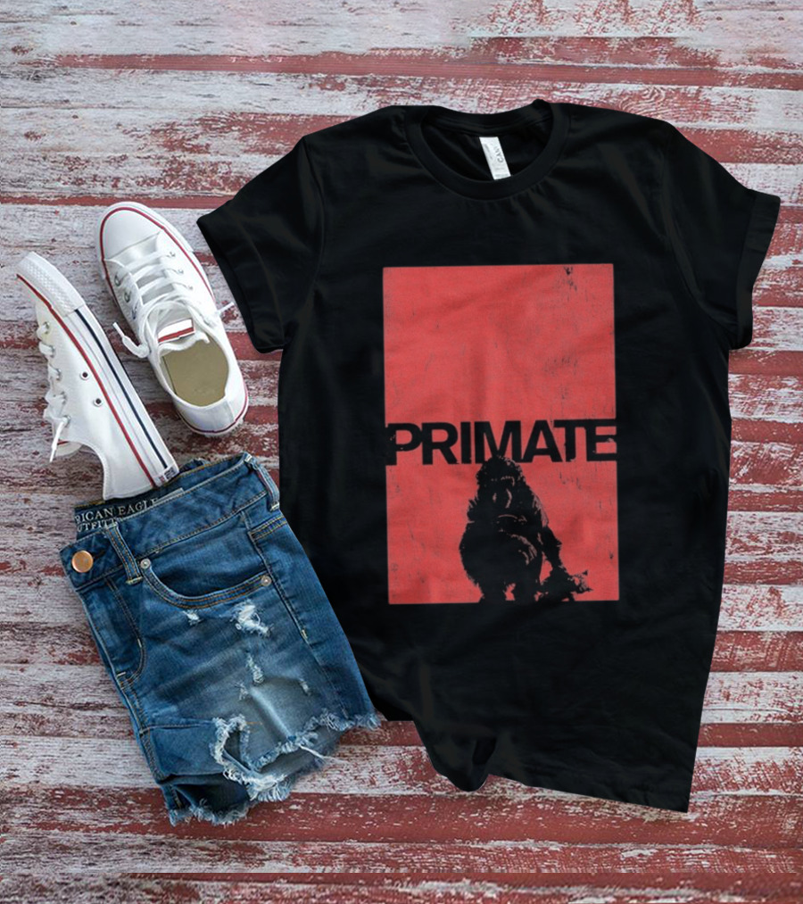 Primate Red Block T-Shirt