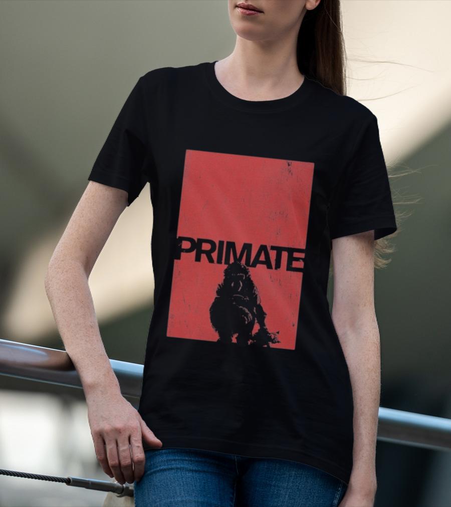 Primate Red Block T-Shirt