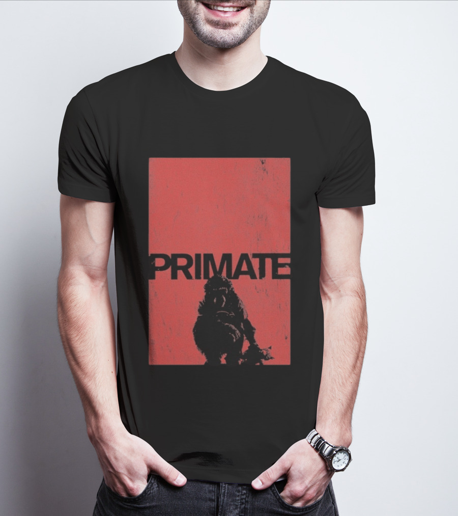 Primate Red Block T-Shirt