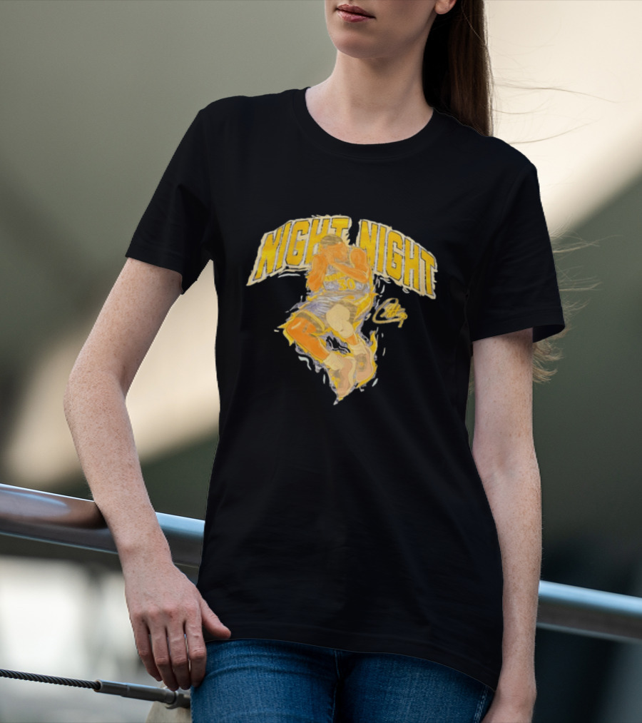 Stephen Curry Night Night Golden State Basketball 30 T-Shirt