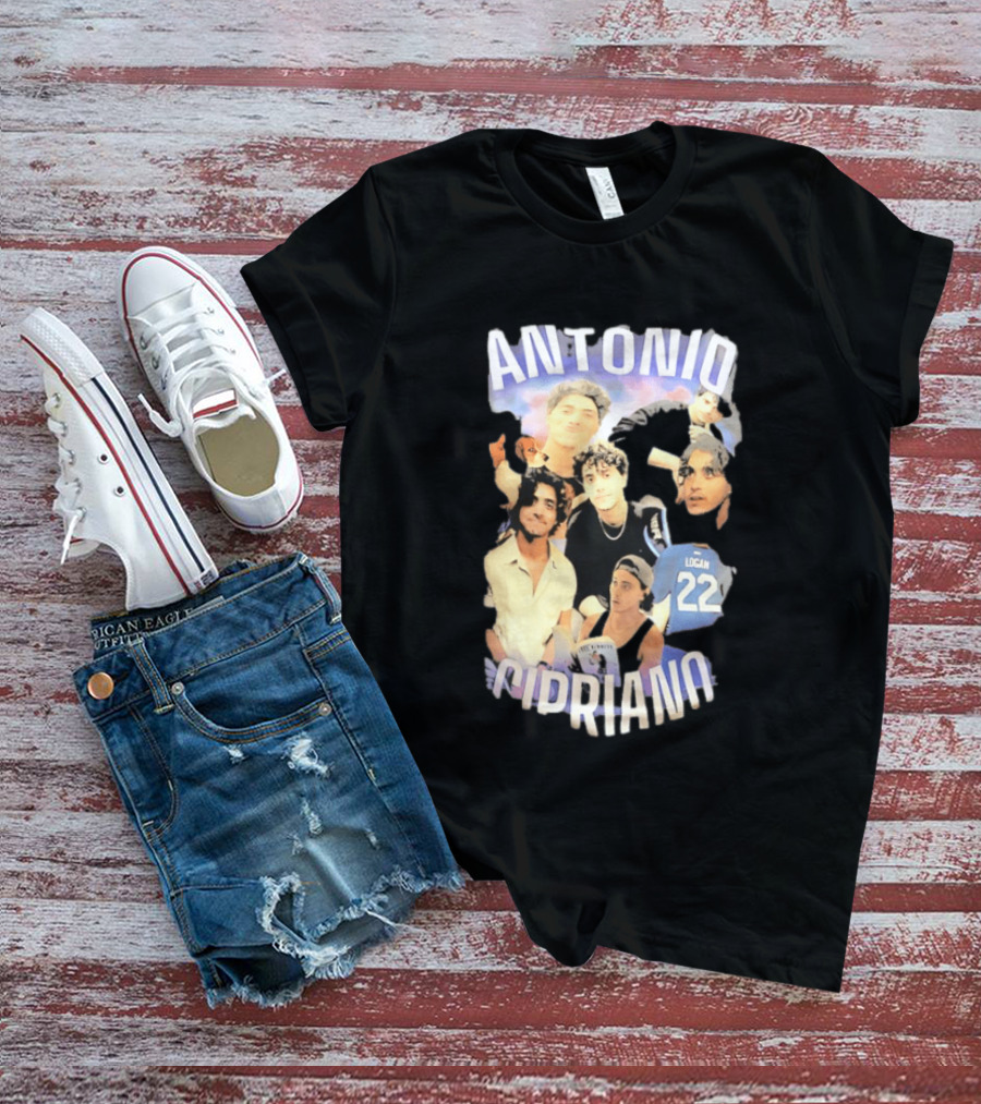 Antonio Cipriano Collage With Logan 22 T-Shirt