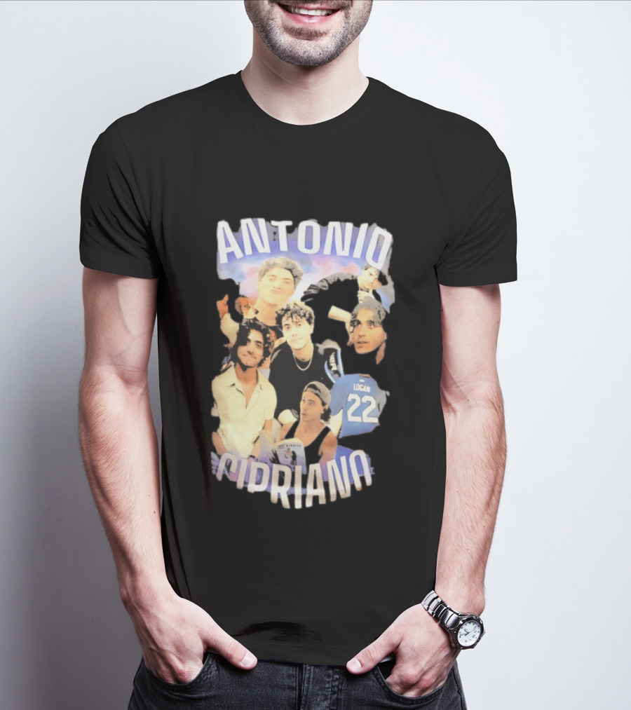 Antonio Cipriano Collage With Logan 22 T-Shirt