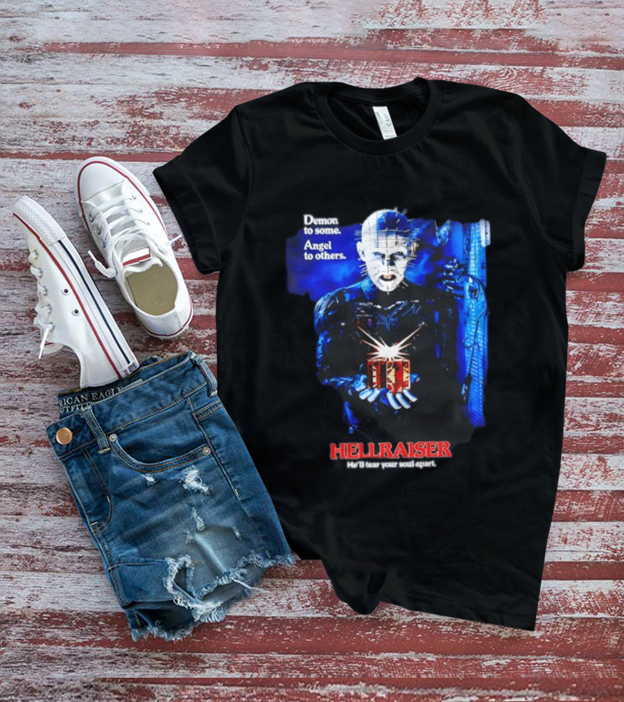 Hellraiser Demon To Some Angel To Others Iconic Horror T-Shirt