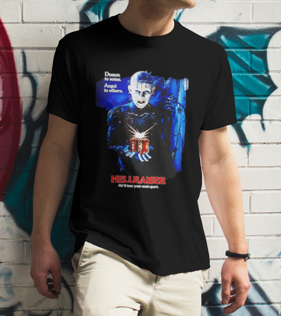 Hellraiser Demon To Some Angel To Others Iconic Horror T-Shirt