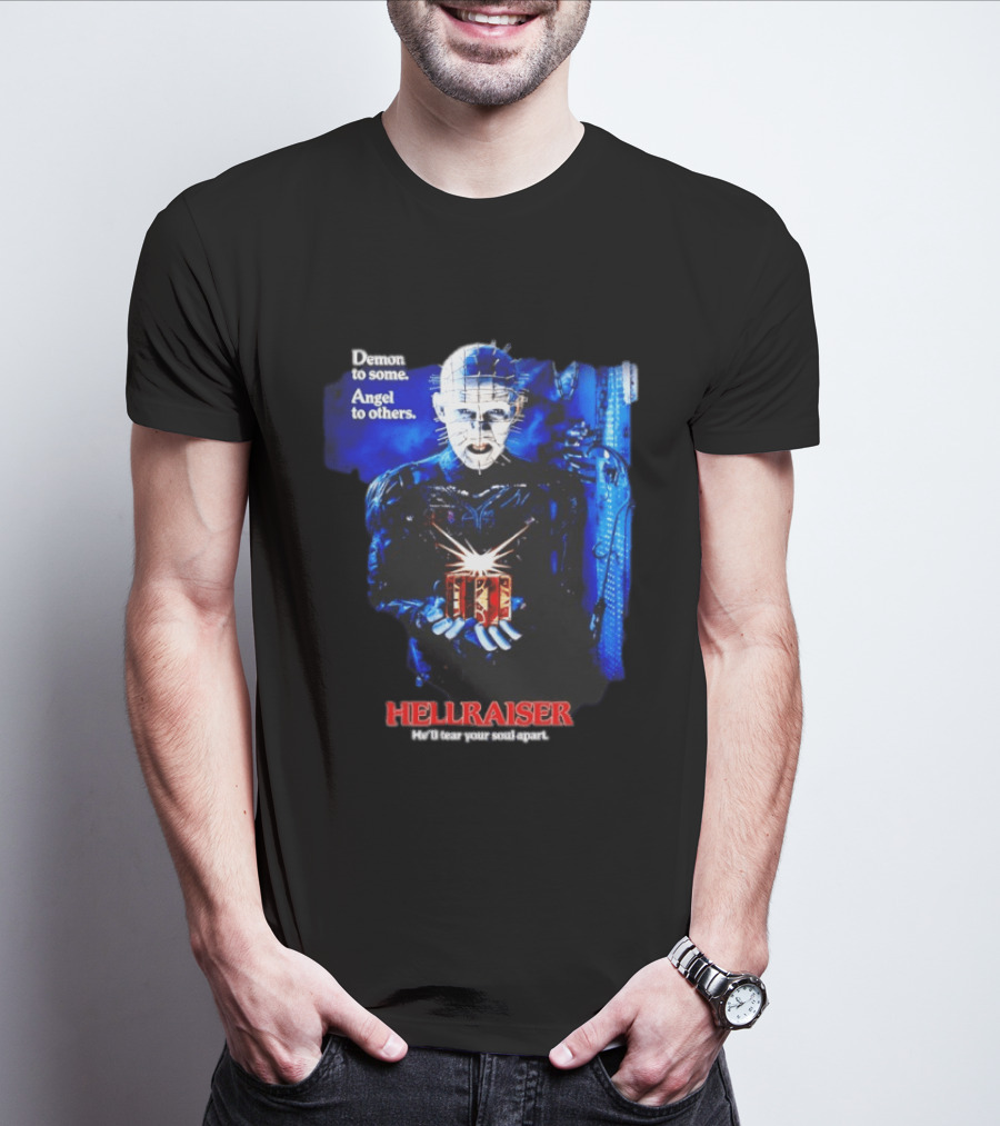 Hellraiser Demon To Some Angel To Others Iconic Horror T-Shirt