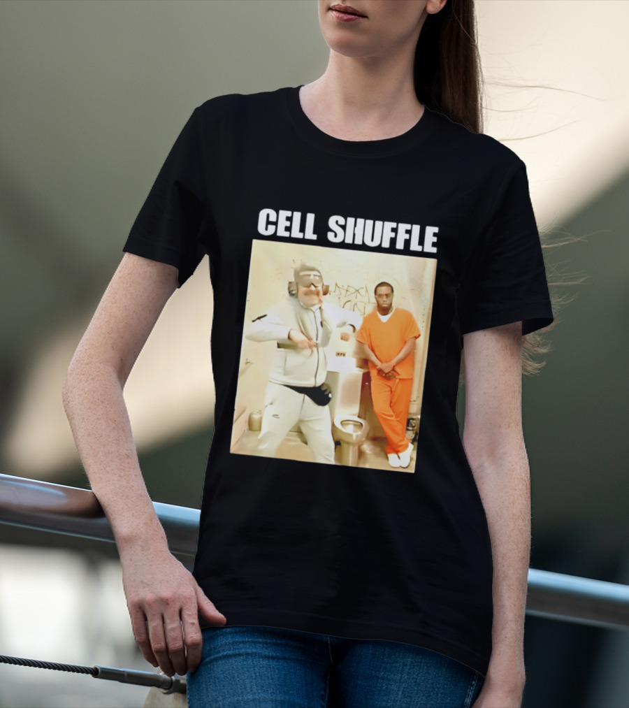 Cell Shuffle Maduro Diddy Dance In Jail Scene T-Shirt