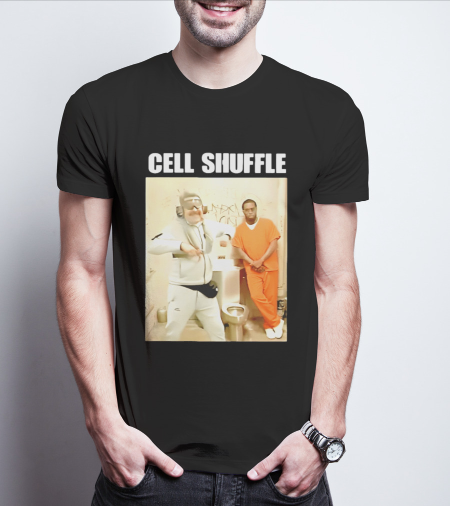Cell Shuffle Maduro Diddy Dance In Jail Scene T-Shirt