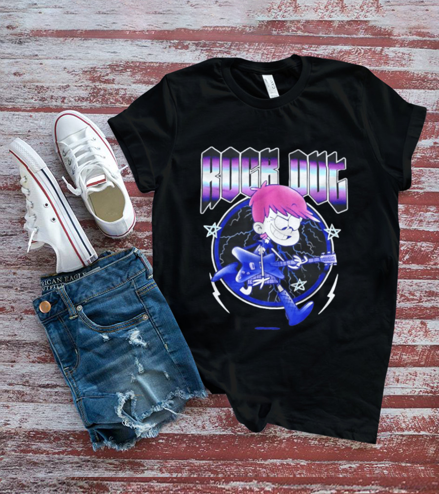 The Loud House Luna Loud Rock Out Guitar Star T-Shirt