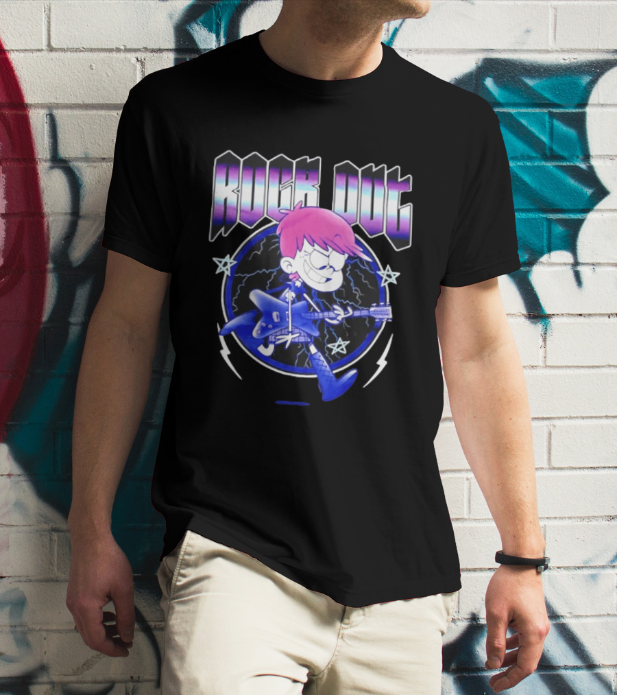 The Loud House Luna Loud Rock Out Guitar Star T-Shirt