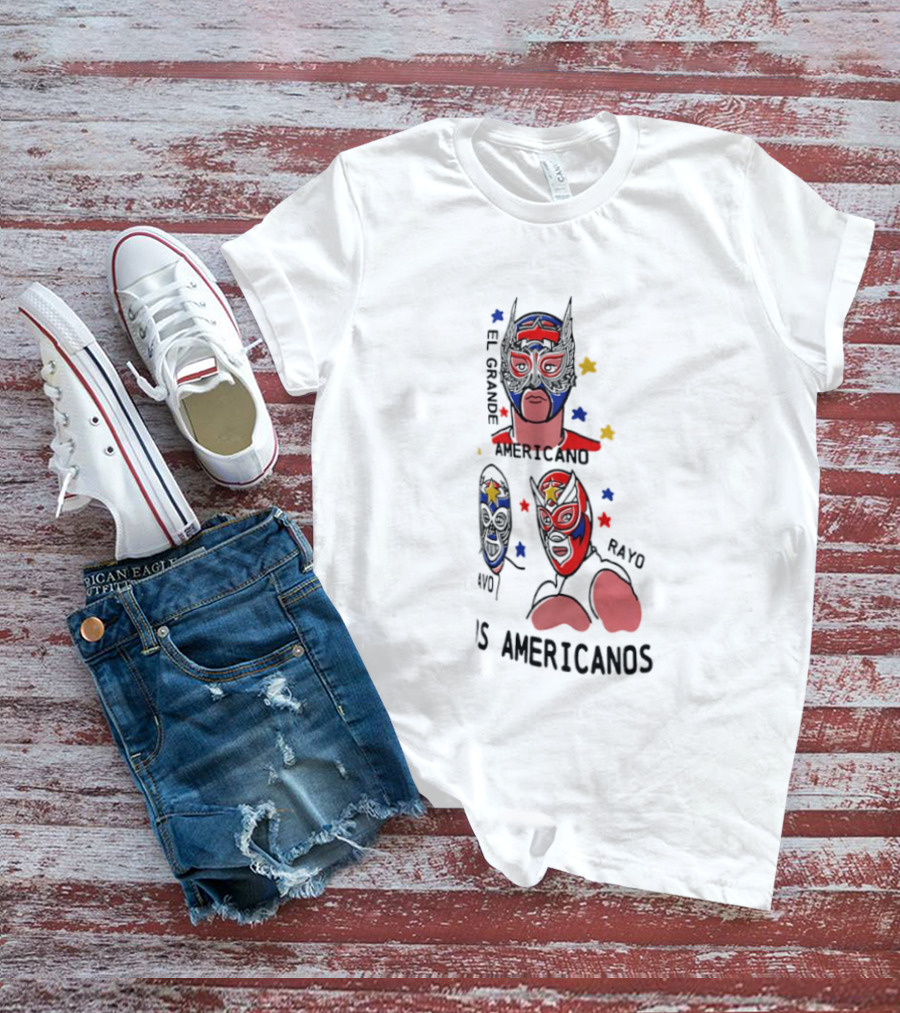 El Grande Americano Mu Muyo Mayo Es Americanos T-Shirt