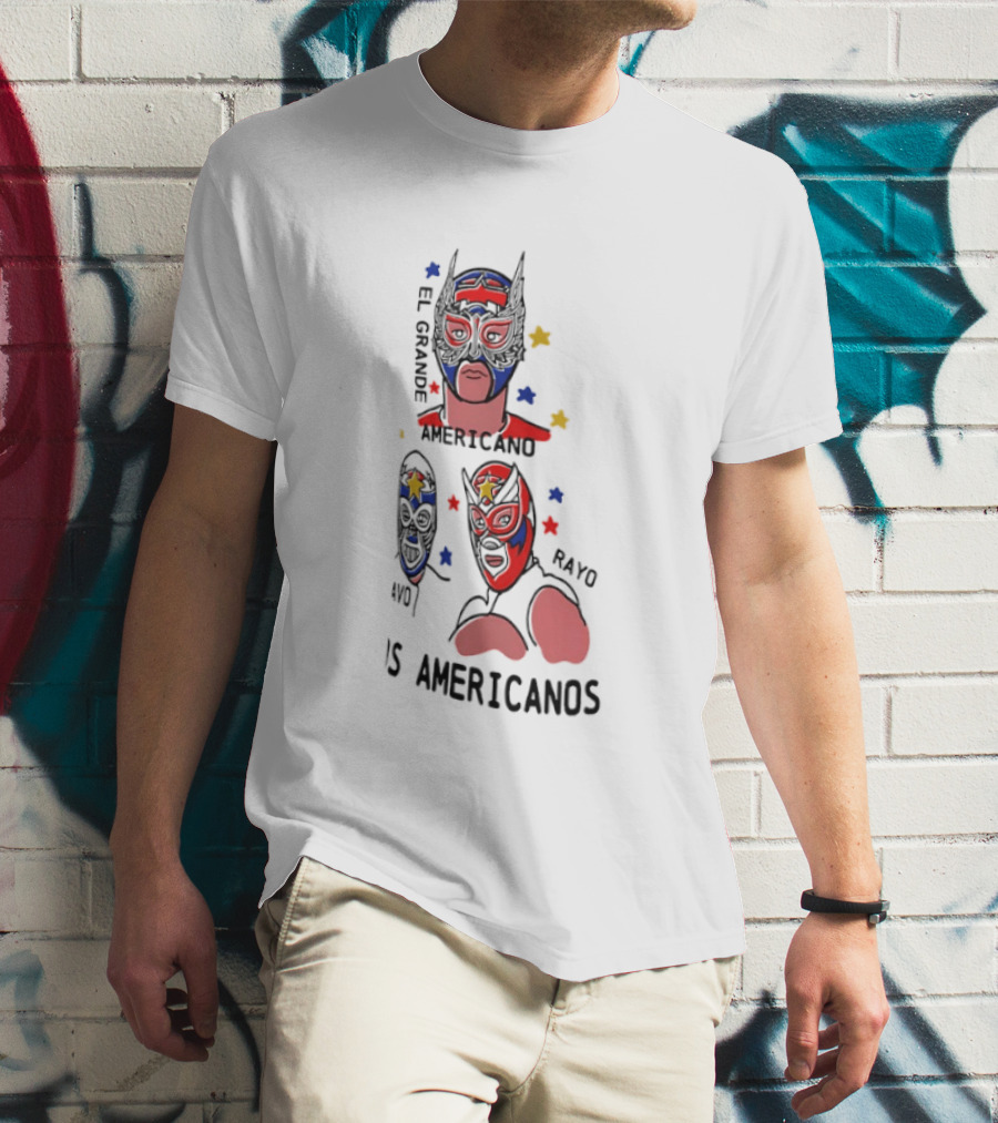 El Grande Americano Mu Muyo Mayo Es Americanos T-Shirt