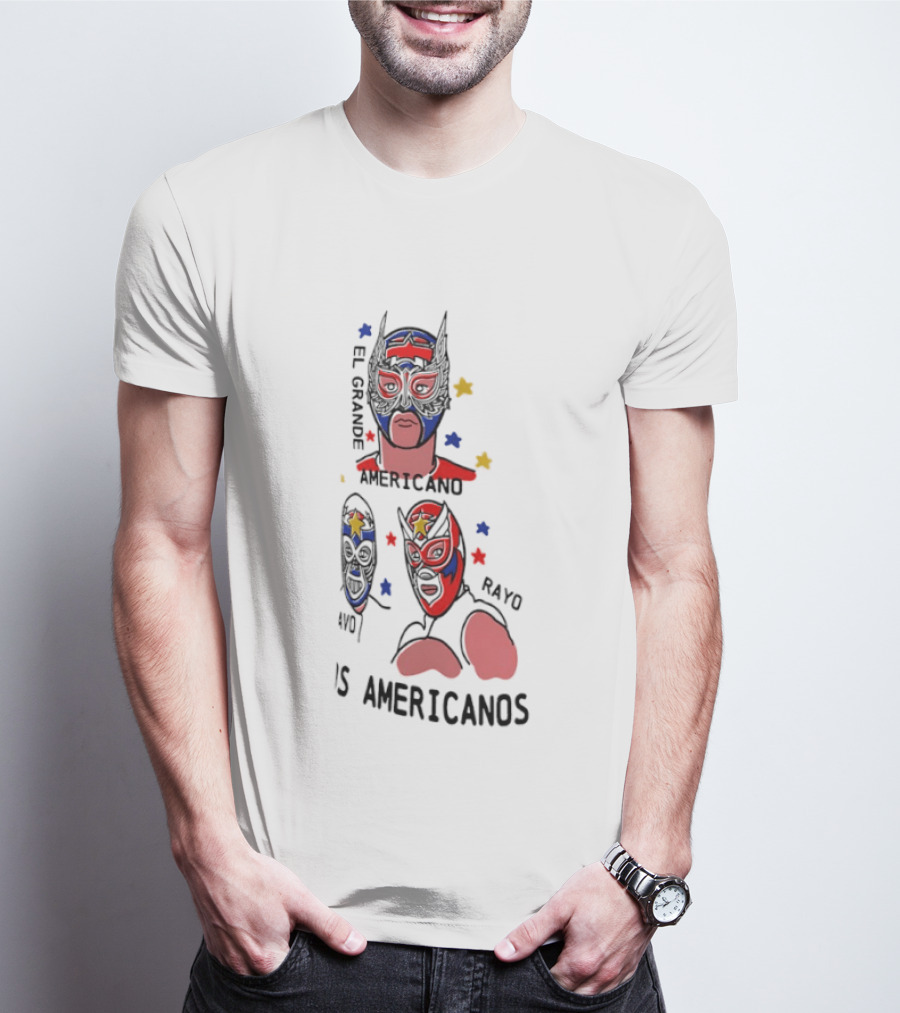 El Grande Americano Mu Muyo Mayo Es Americanos T-Shirt