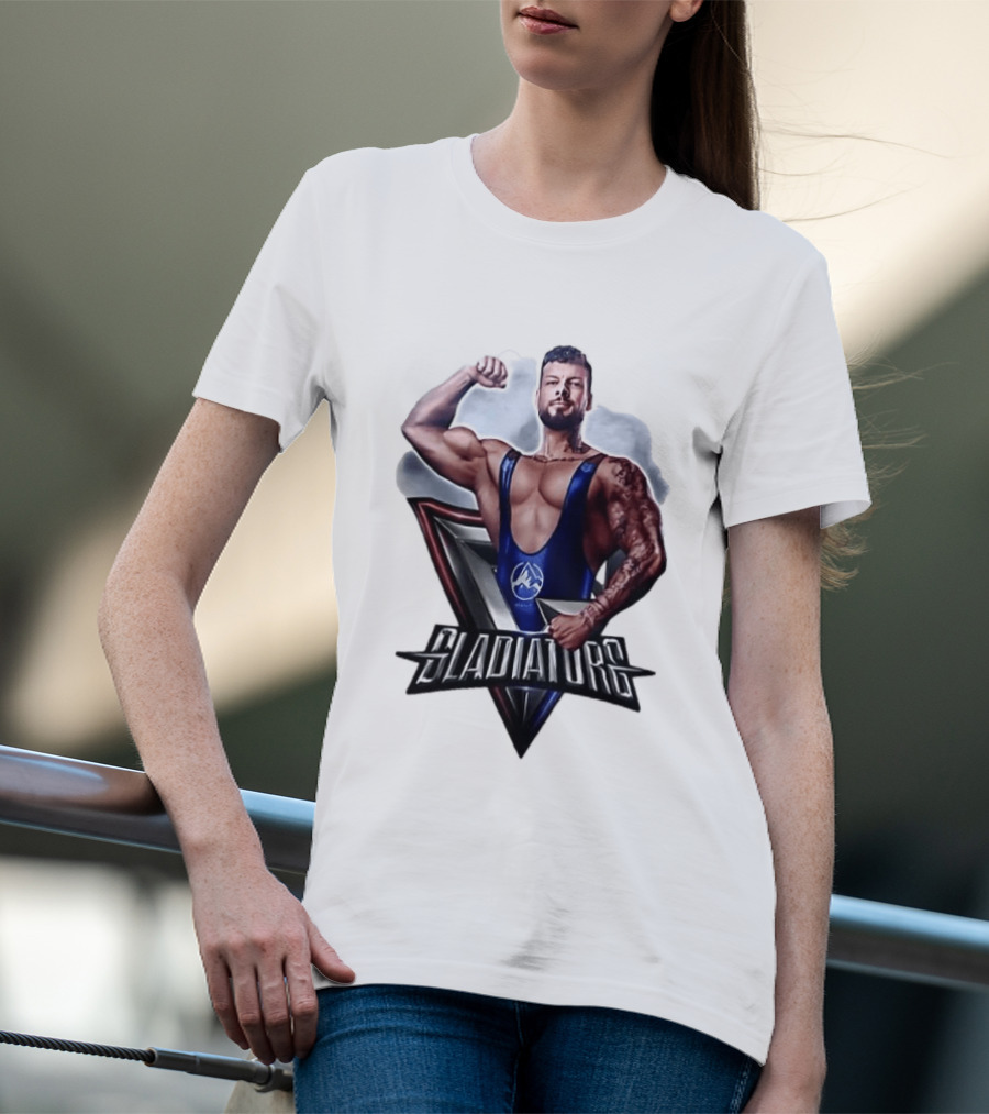 Gladiators TV Series Iconic Bodybuilder Pose T-Shirt