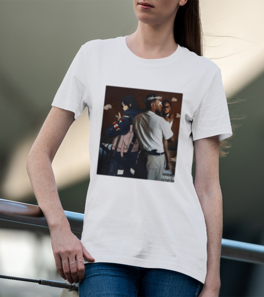 Mr Morale Kendrick Lamar Naruto Sasuke Collaboration T-Shirt