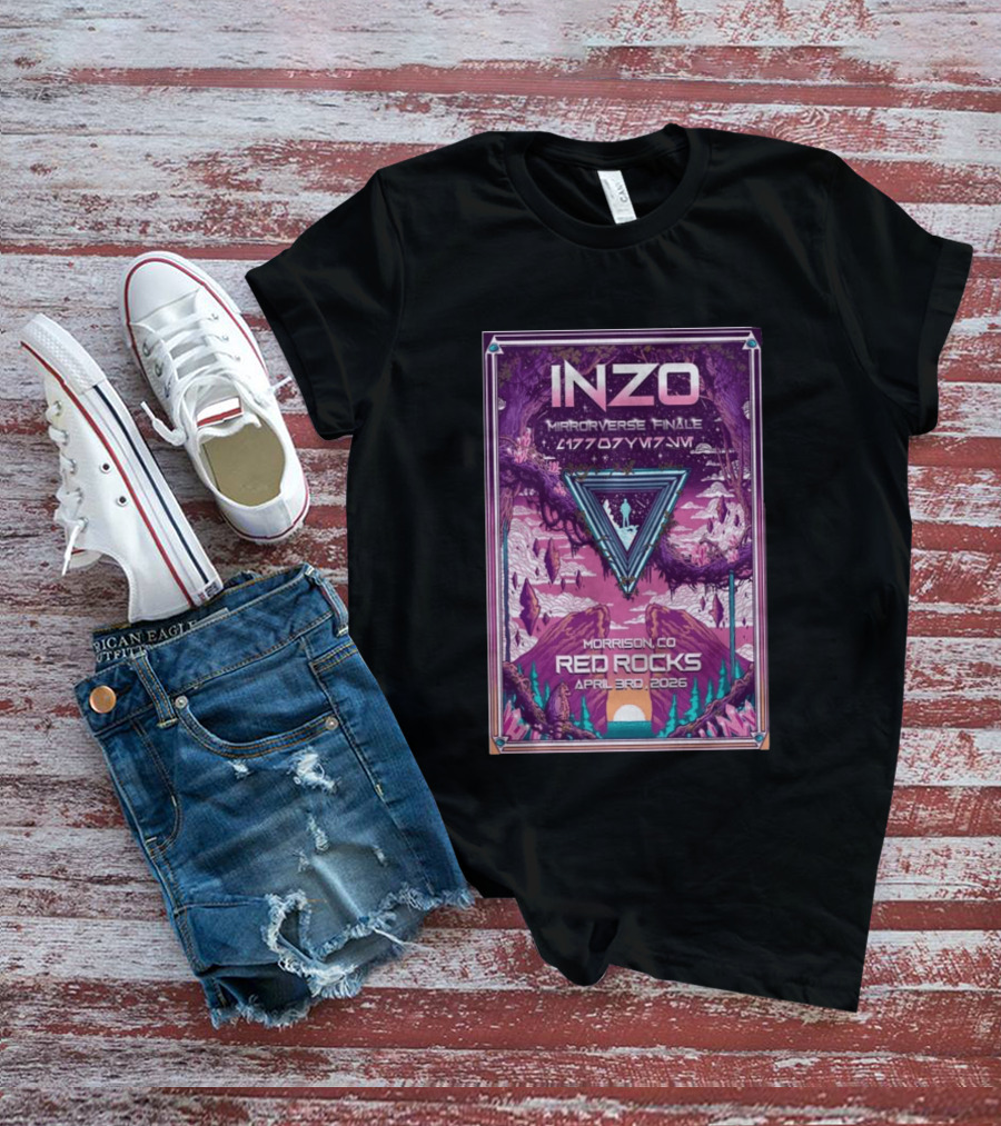 INZO Mirrorverse Finale Red Rocks Morrison CO April 3 2026 T-Shirt