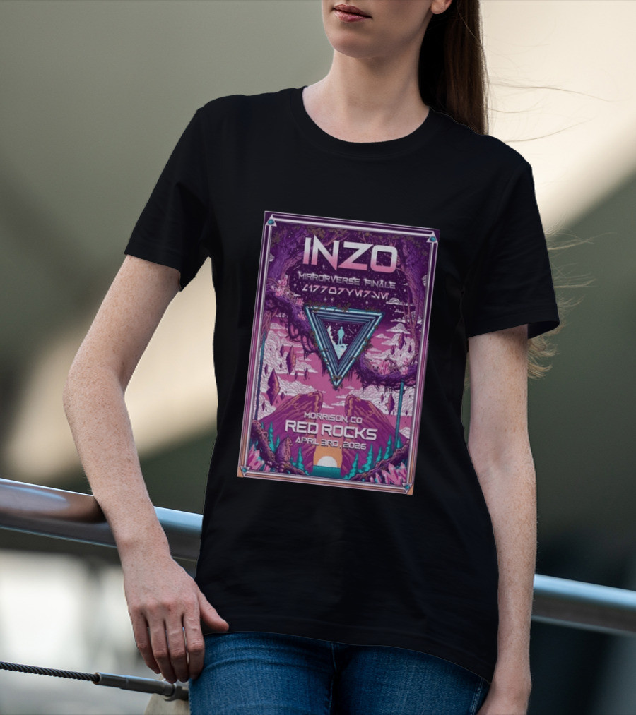 INZO Mirrorverse Finale Red Rocks Morrison CO April 3 2026 T-Shirt