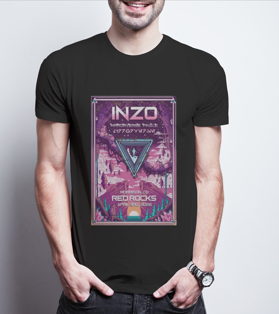 INZO Mirrorverse Finale Red Rocks Morrison CO April 3 2026 T-Shirt