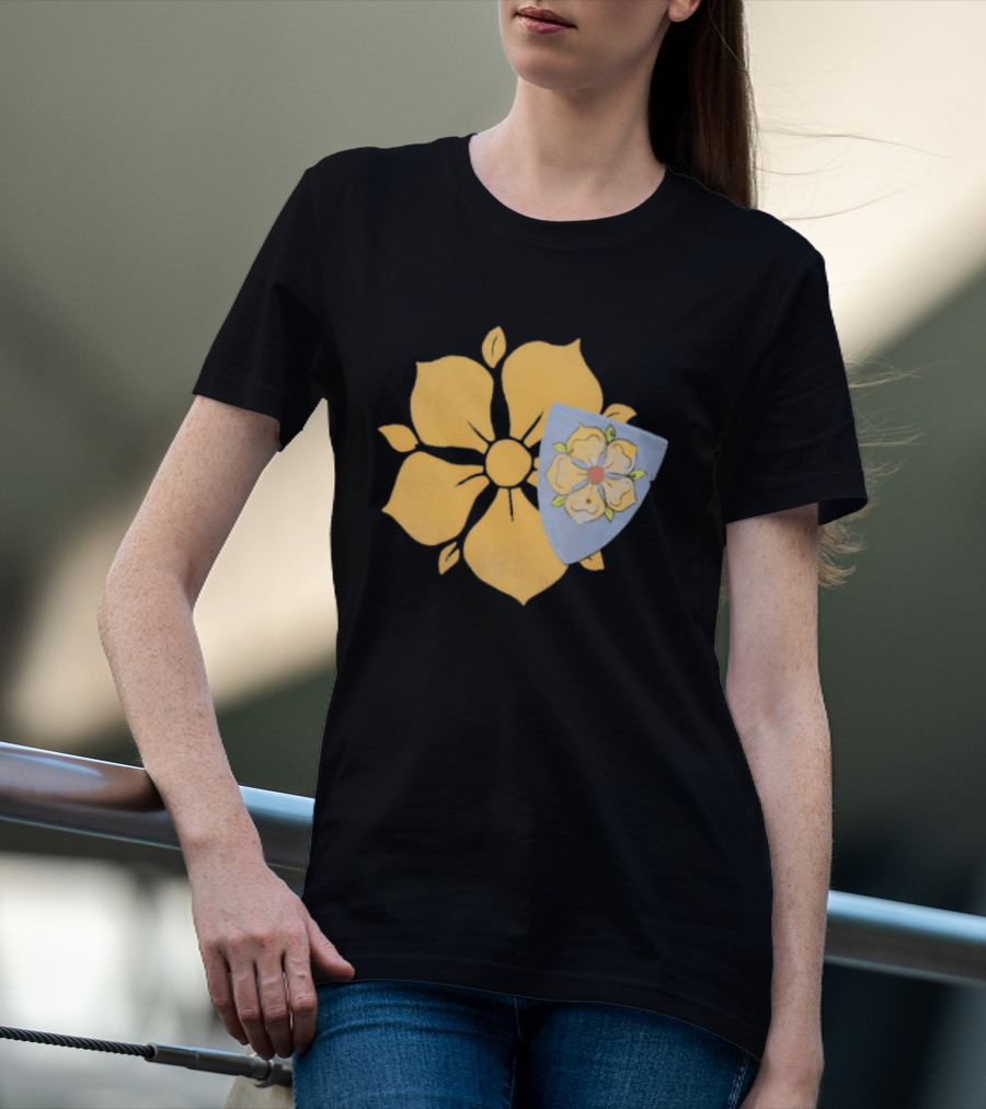 Kingdom Come Deliverance II Yellow Flower Emblem Vavak T-Shirt