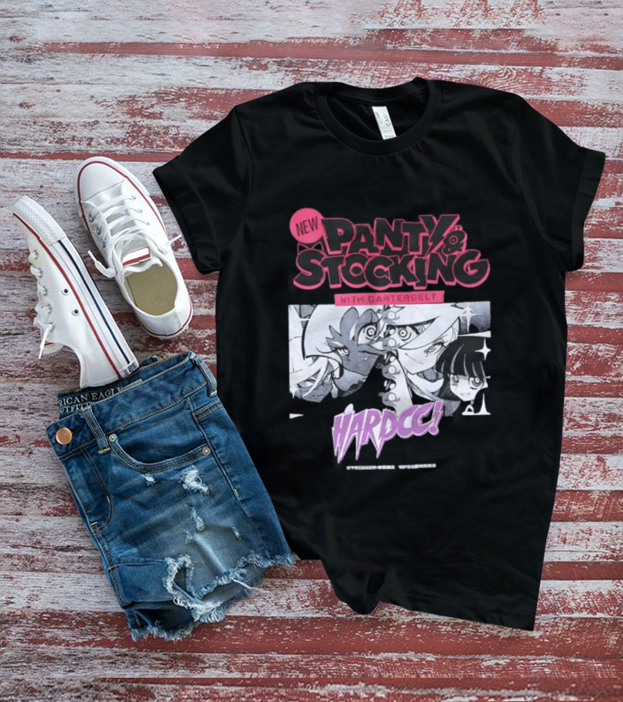 New Panty & Stocking With Garterbelt Hardcore Anime T-Shirt