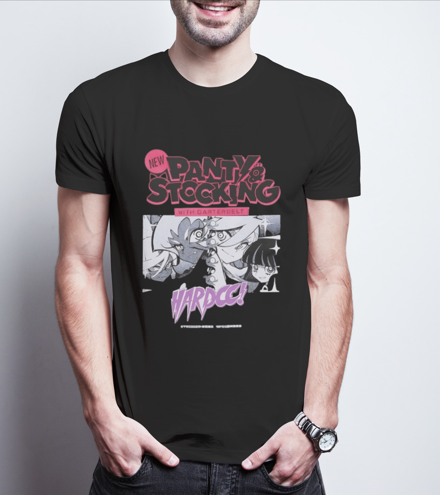 New Panty & Stocking With Garterbelt Hardcore Anime T-Shirt
