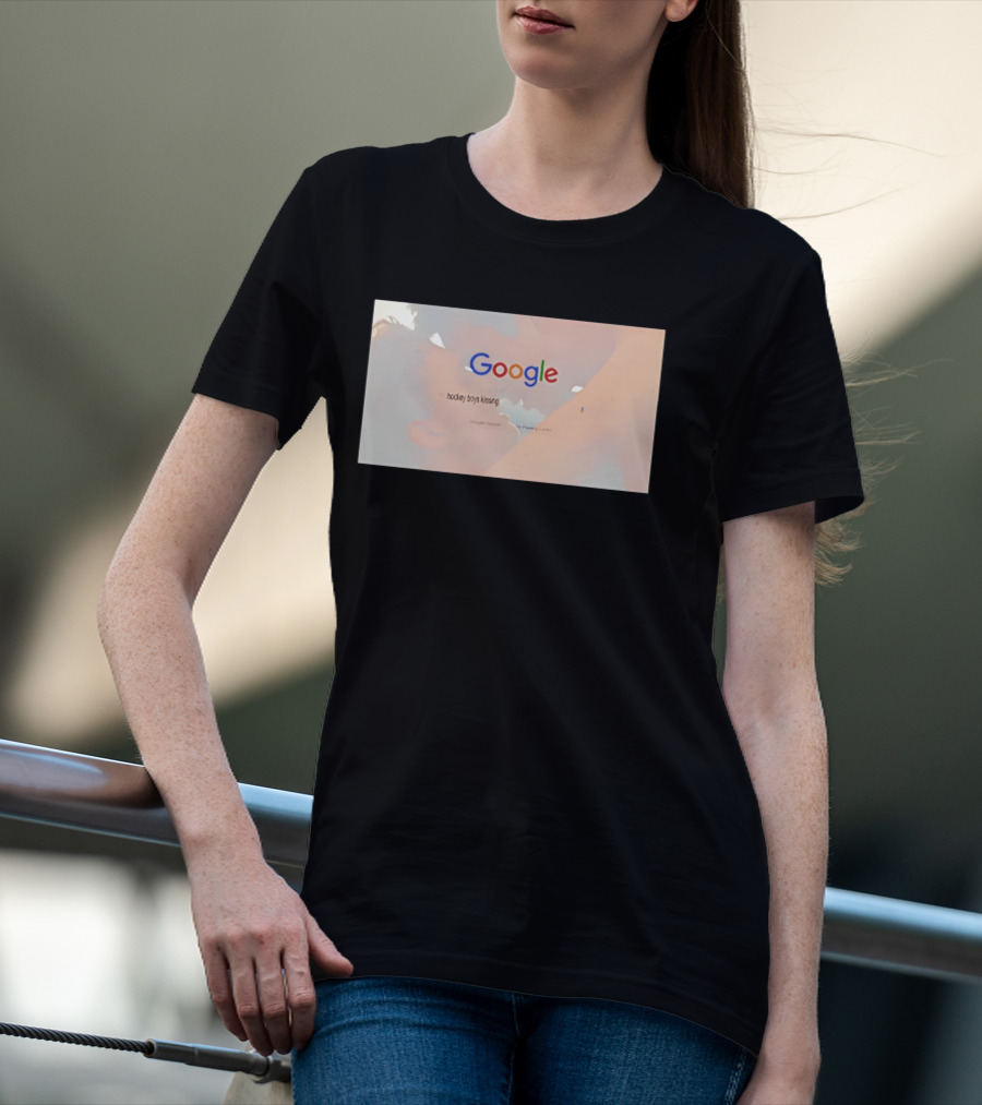 Google Shane And Ilya Hockey Boys Kissing Page T-Shirt