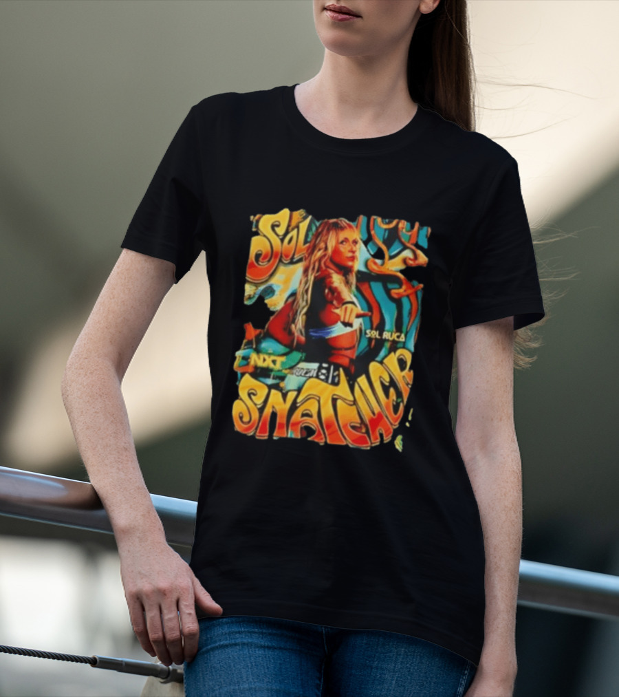 Sol Ruca NXT Sol Snatcher WWE Wrestling T-Shirt