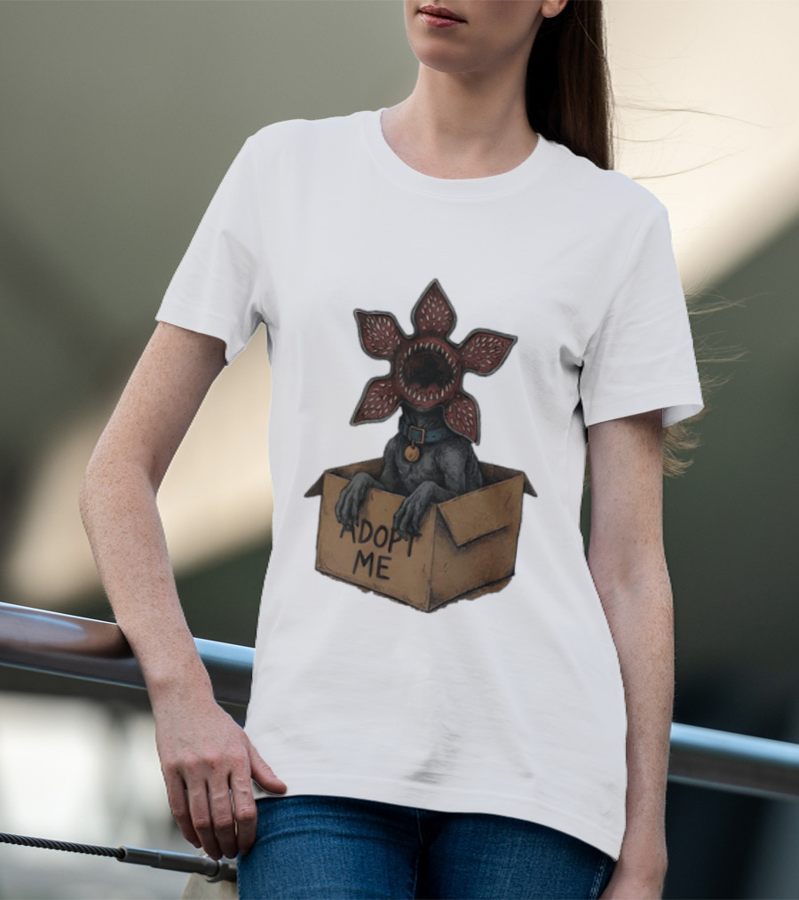 Adopt A Demogorgon Adopt Me Stranger Things Pet Box T-Shirt