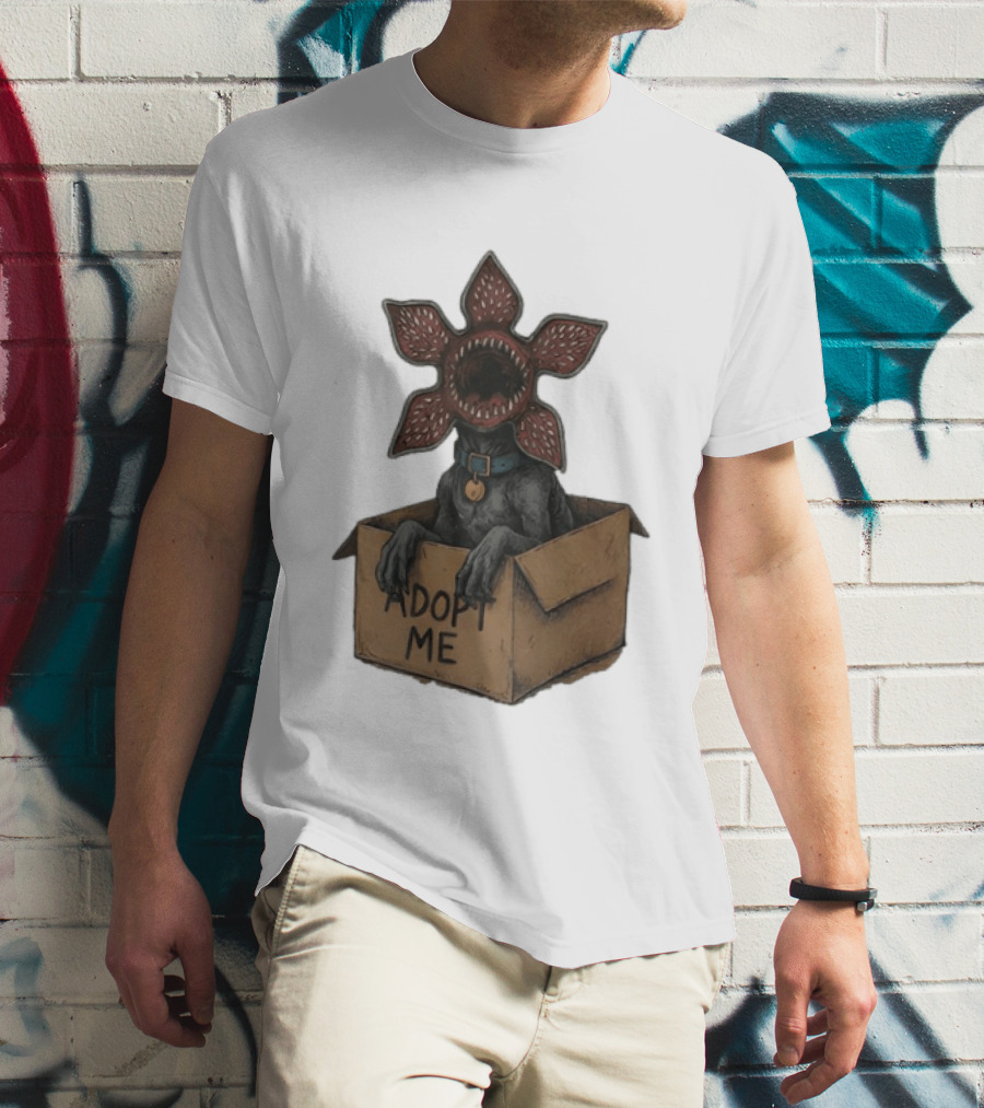 Adopt A Demogorgon Adopt Me Stranger Things Pet Box T-Shirt