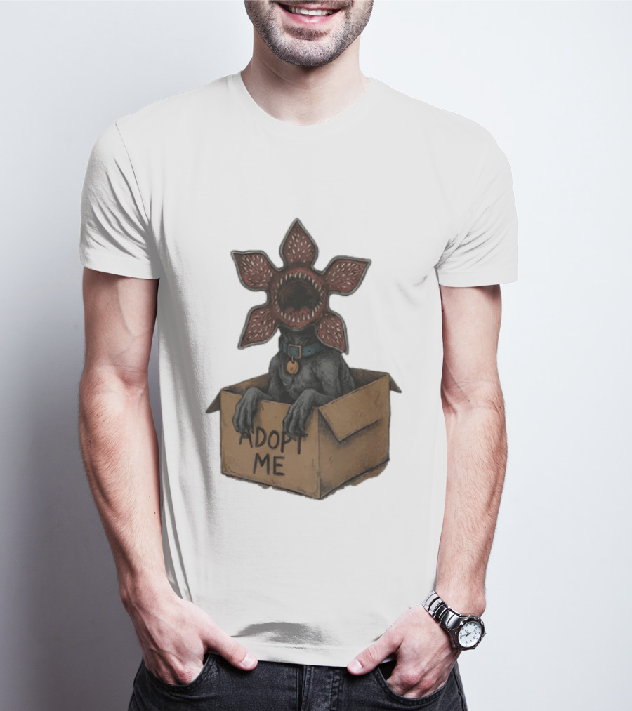 Adopt A Demogorgon Adopt Me Stranger Things Pet Box T-Shirt