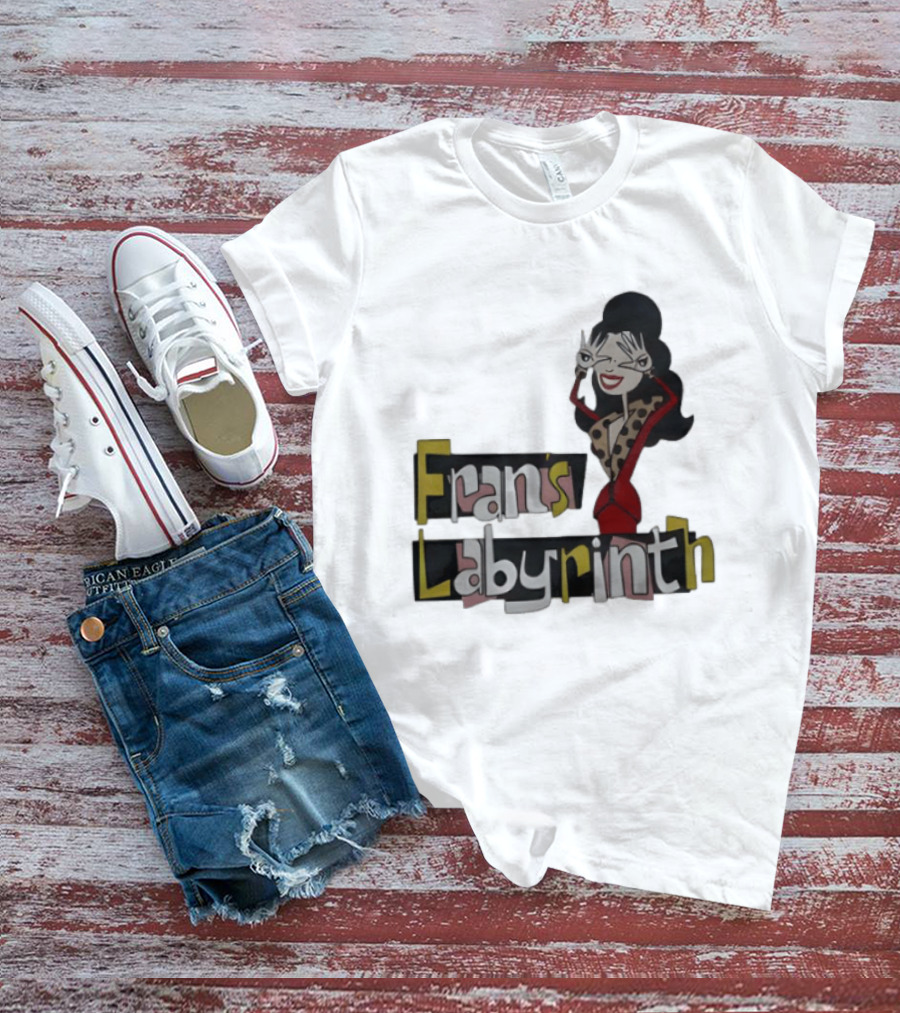 Fran's Labyrinth Surreal Chaos Culture Kickpunched T-Shirt