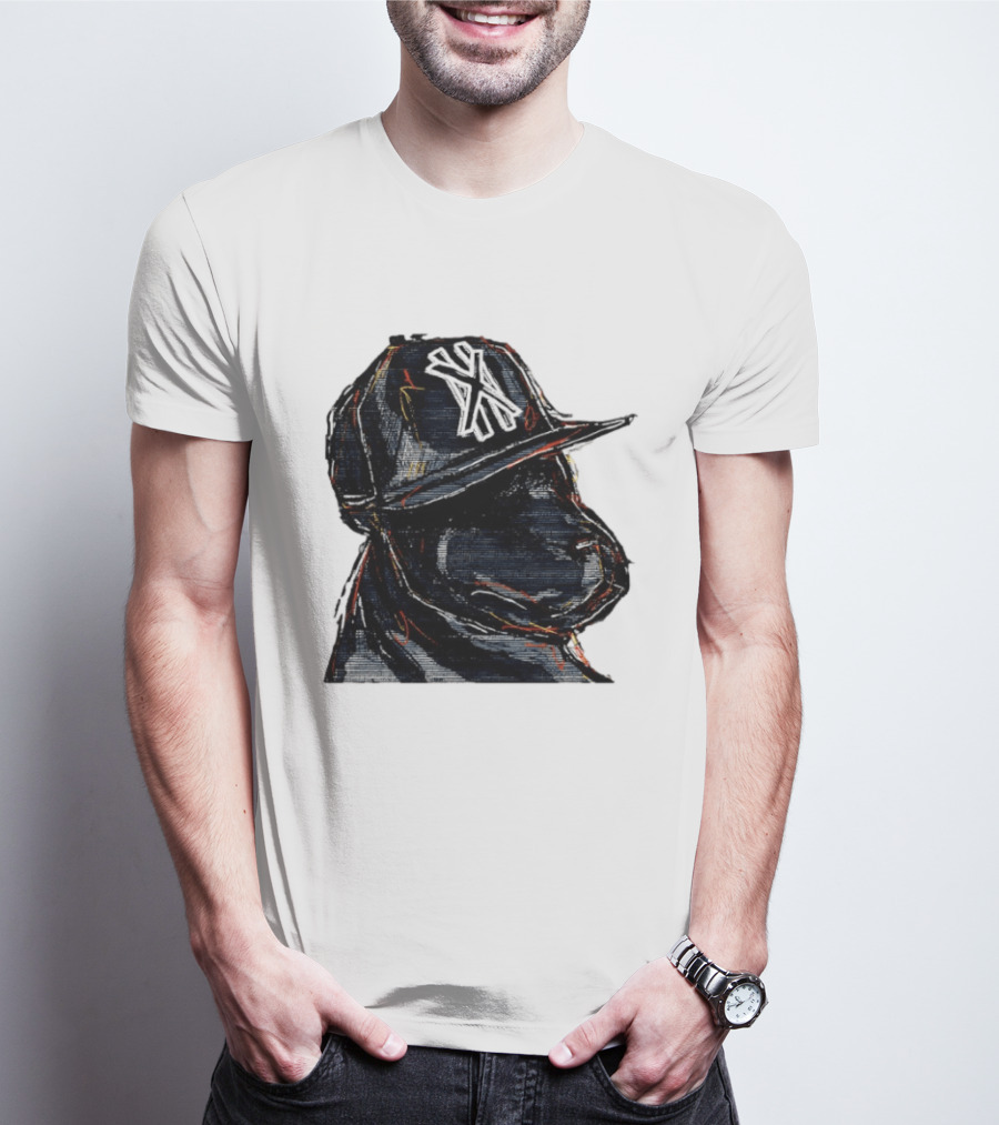 Labrador Retriever New York Yankees All Dogs Go To Heaven Cap T-Shirt