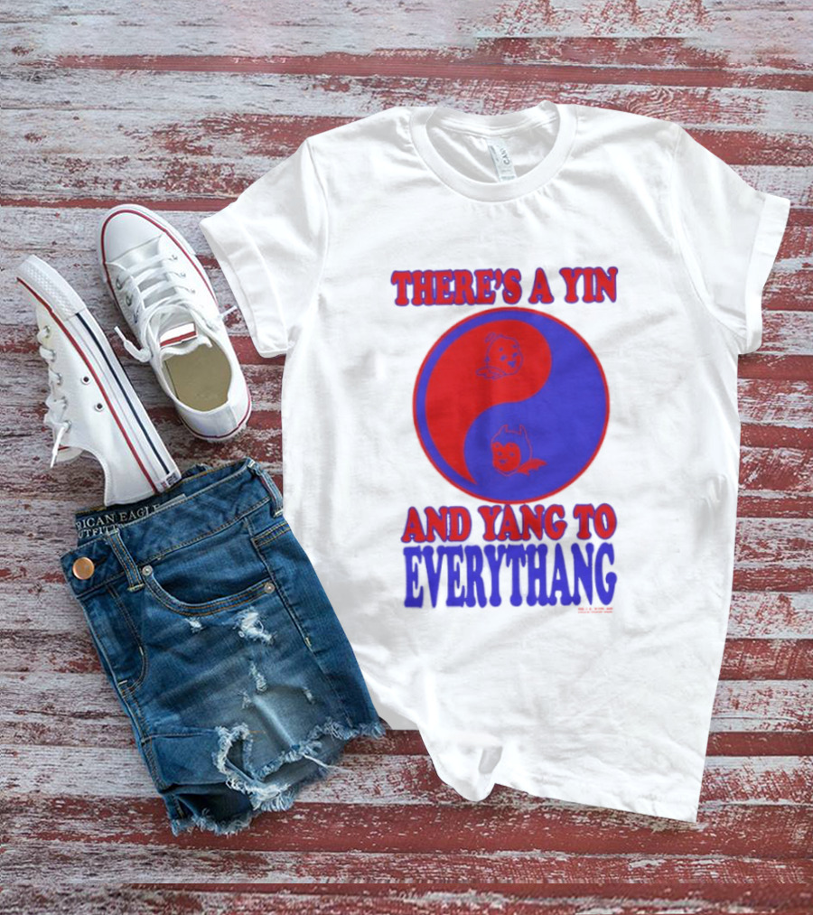 Yin Yang Duality With Angel Devil T-Shirt