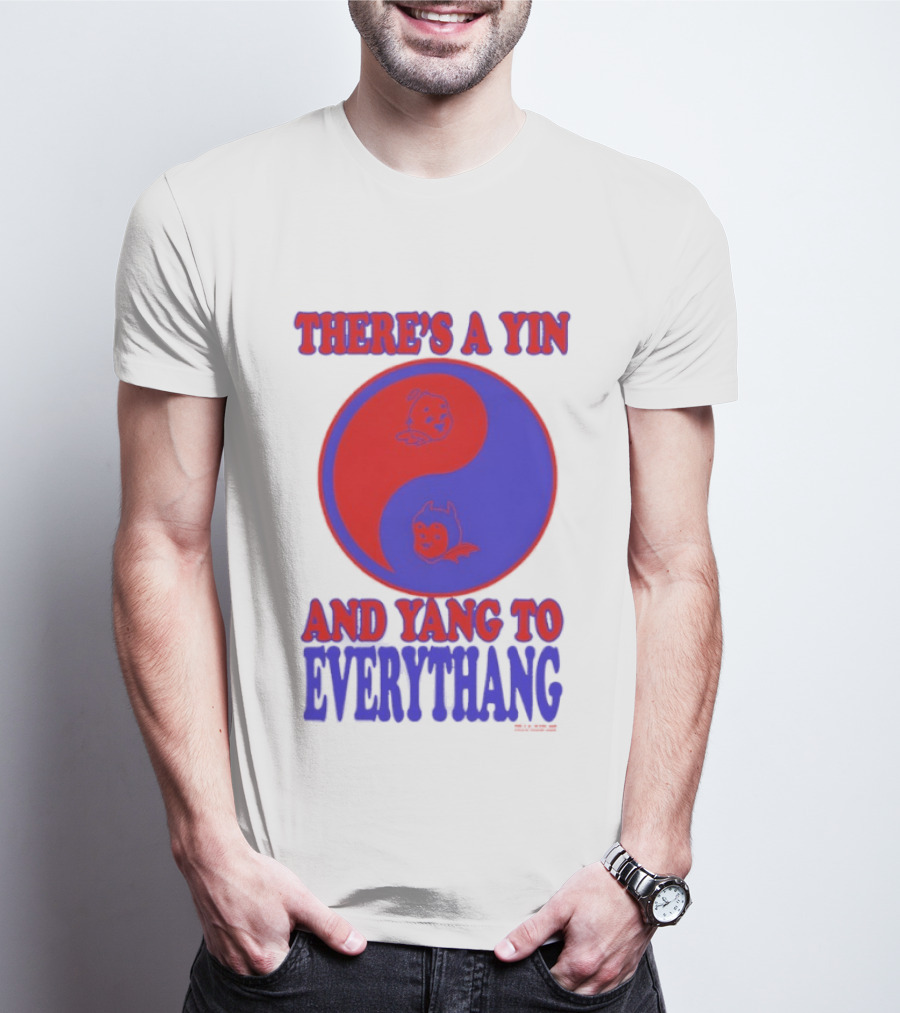 Yin Yang Duality With Angel Devil T-Shirt