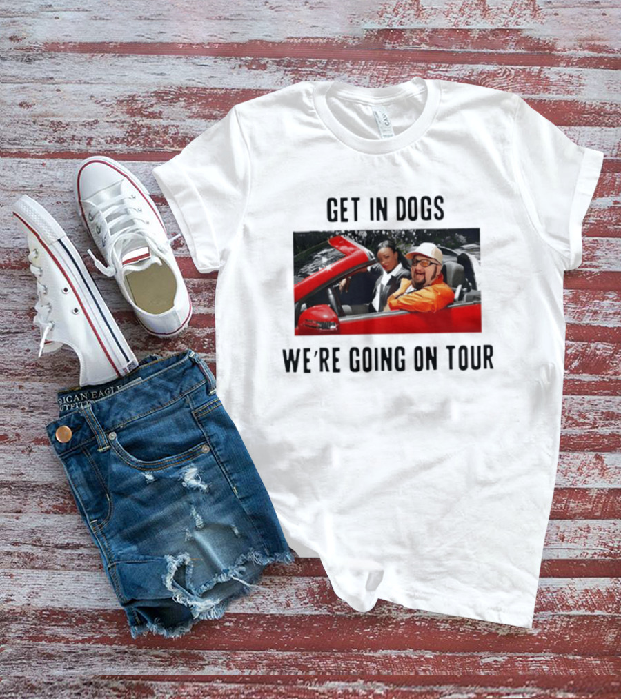 Trailer Park Boys Get In Dogs We're Going On Tour Red Car Scene T-Shirt