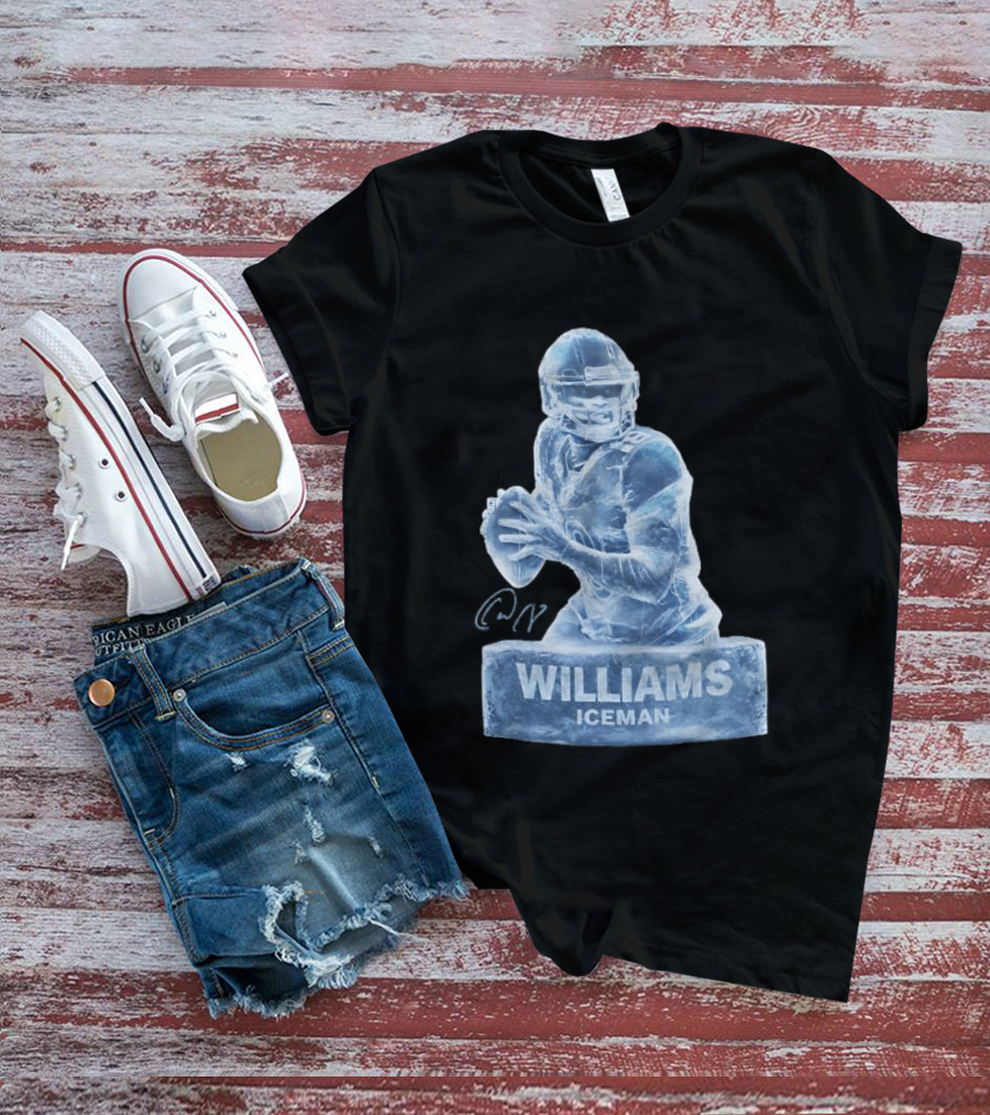 Williams Iceman Chicago Bears Sculpture T-Shirt