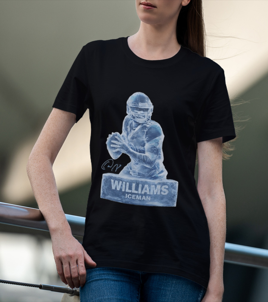 Williams Iceman Chicago Bears Sculpture T-Shirt