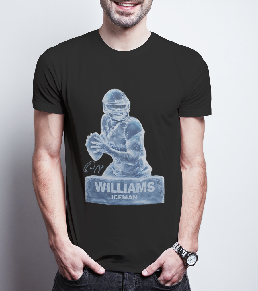 Williams Iceman Chicago Bears Sculpture T-Shirt