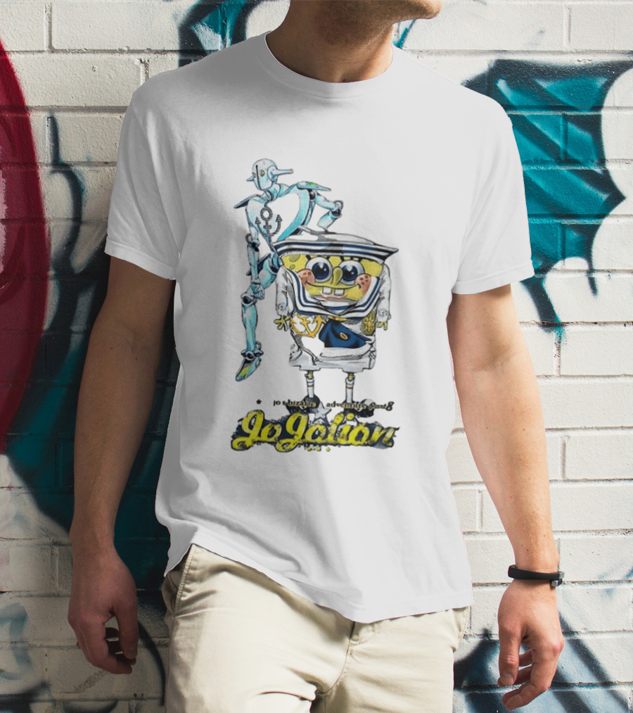 Jo Jolion JoJo's Bizarre Adventure Part 8 Spongebob T-Shirt