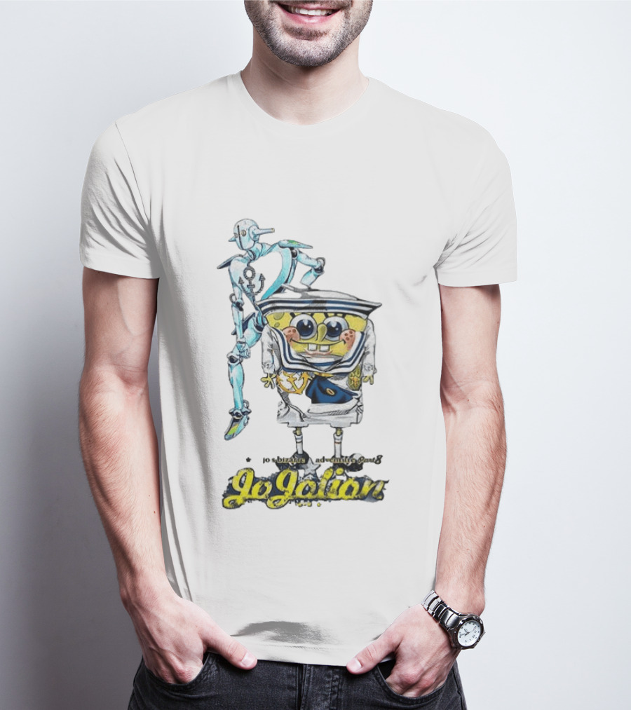 Jo Jolion JoJo's Bizarre Adventure Part 8 Spongebob T-Shirt