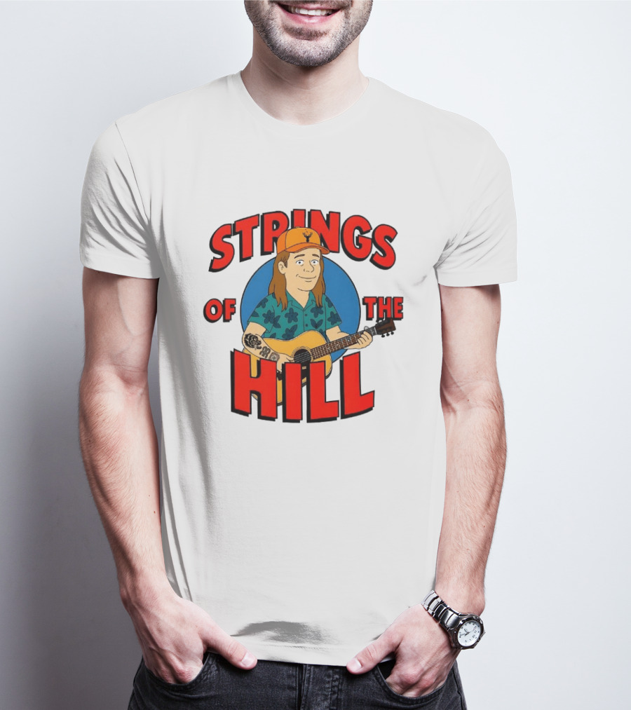 Strings Of The Hill Guitar T-Shirt