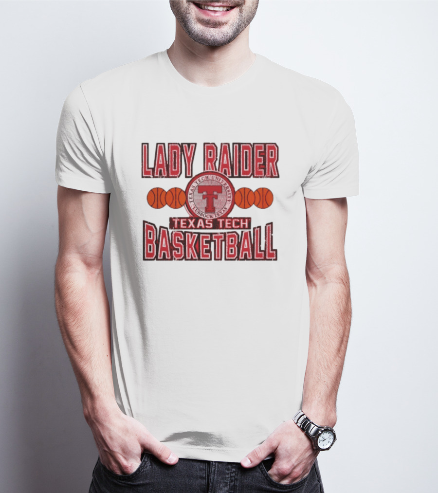 Texas Tech University Lady Raider Basketball Team Lubbock Texas T-Shirt