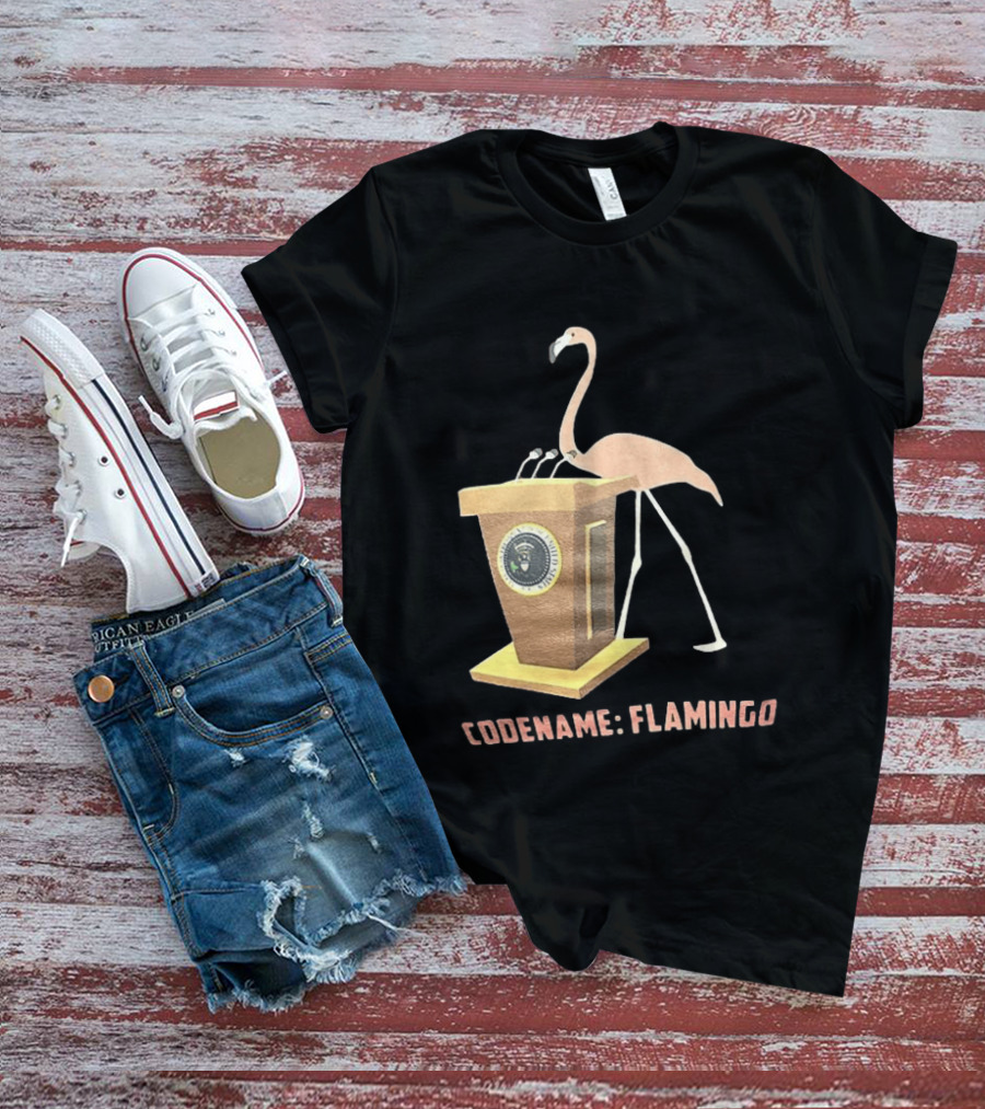 Codename Flamingo Presidential Podium Seal T-Shirt