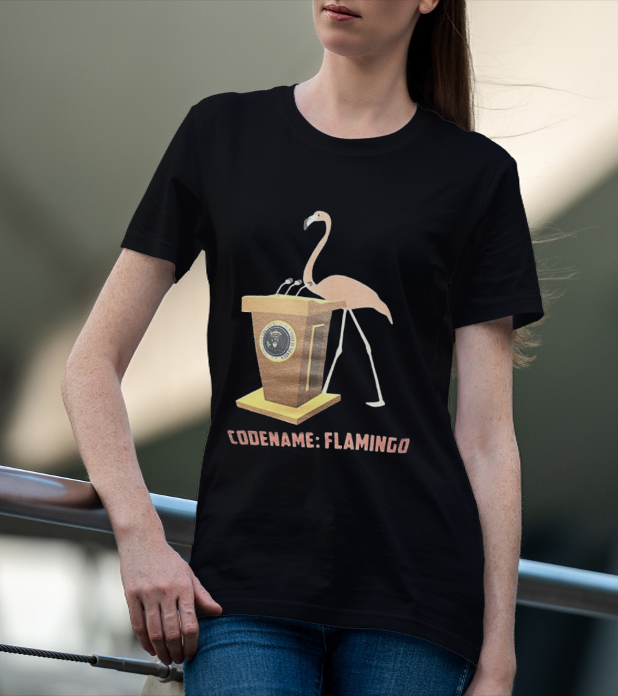 Codename Flamingo Presidential Podium Seal T-Shirt