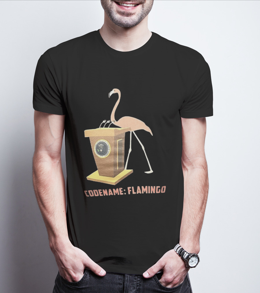 Codename Flamingo Presidential Podium Seal T-Shirt