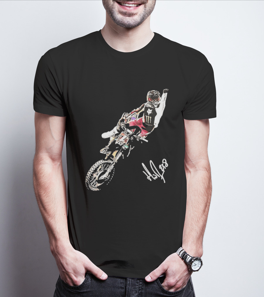 Haiden Deegan Motocross Supercross Back To Back Triumph T-Shirt